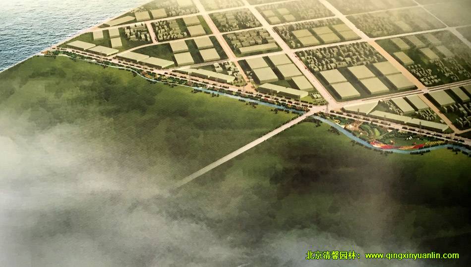 咸水河北岸 綠地景觀設計