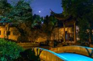 江南古典園林夜景燈光設計